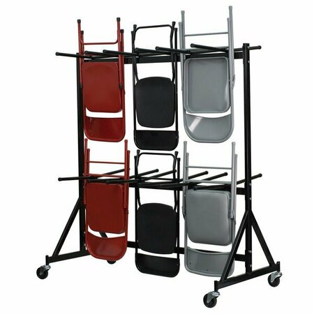 FLASH Furniture NG-FC-DOLLY-GG Hanging Folding Chair Truck - Holds 84 Chairs 354NGFCDOLLY